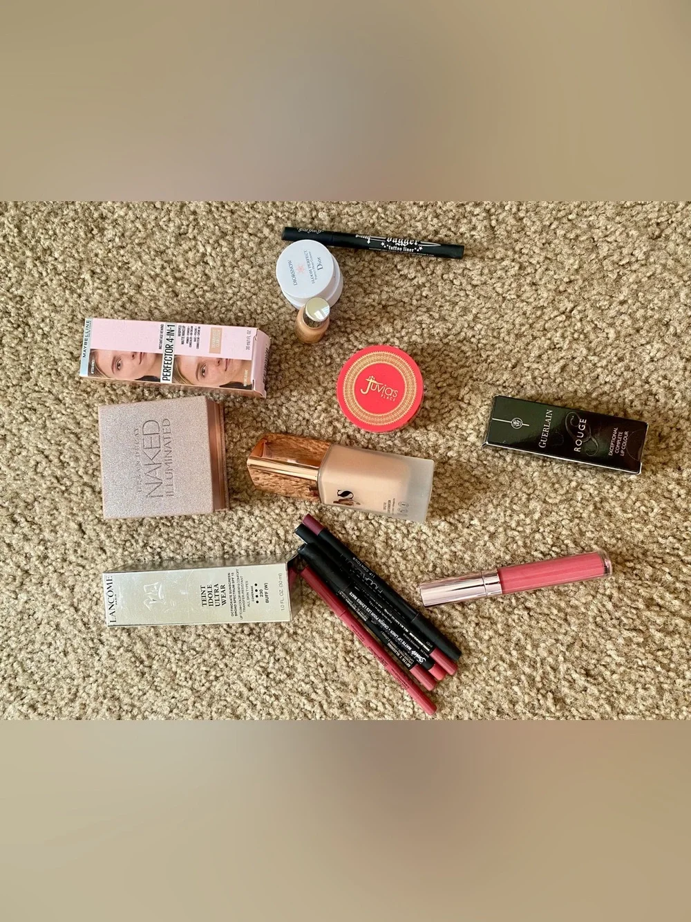 Lancome, Urban Decay, Juvias Place, Guerlain, Dior, KVD, Maybelline, NYX…